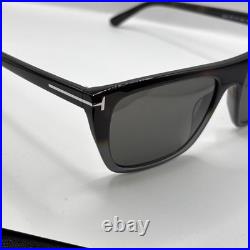 Tom Ford Aslan Sunglasses TF1175 55A Havana/Gray 56mm Brand New Authentic