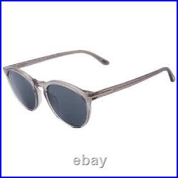 Tom Ford Aurele Blue Oval Men's Sunglasses FT0904 57V 52 FT0904 57V 52