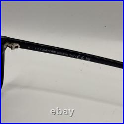 Tom Ford Autari Fashion 56 mm Shiny Black Aviator Sunglasses FT1209-01A-56