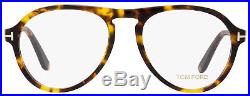 Tom Ford Aviator Eyeglasses TF5413 052 Size 53mm Vintage Havana/Gold FT5413