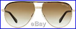 Tom Ford Aviator Sunglasses TF285 Cole 52K Havana/Gold 61mm FT0285