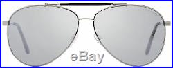 Tom Ford Aviator Sunglasses TF378 Rick 14Q Ruthenium/Havana 62mm FT0378