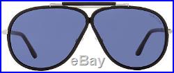Tom Ford Aviator Sunglasses TF509 Cedric 02V Black/Palladium FT0509