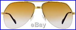 Tom Ford Aviator Sunglasses TF644 Wilder-02 32F Gold/Havana 62mm FT0644