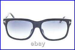 Tom Ford BARBARA Black / Gray Gradient Sunglasses TF376-F 02N 60mm