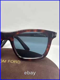 Tom Ford BARRON FT1179 Havana/Blue (54V) Sunglasses Brand New Authentic