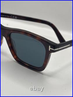 Tom Ford BARRON FT1179 Havana/Blue (54V) Sunglasses Brand New Authentic