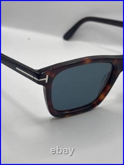 Tom Ford BARRON FT1179 Havana/Blue (54V) Sunglasses Brand New Authentic