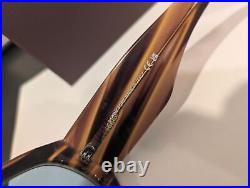 Tom Ford BRONSON FT 1044 Striped Brown/Blue 56V Sunglasses New 60mm MADE ITALY