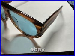 Tom Ford BRONSON FT 1044 Striped Brown/Blue Sunglasses with ALL RETAIL PACKAGE