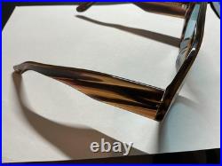 Tom Ford BRONSON FT 1044 Striped Brown/Blue Sunglasses with ALL RETAIL PACKAGE