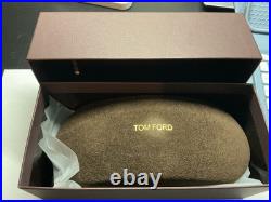 Tom Ford BRONSON FT 1044 Striped Brown/Blue Sunglasses with ALL RETAIL PACKAGE