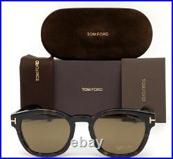 Tom Ford BRYAN FT0590 52J Dark Havana / Brown 51mm Sunglasses TF0590