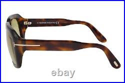 Tom Ford Bailey-02 885 53F Havana Brown Gradient Men's Sunglasses 57-18-140 Case