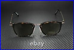 Tom Ford Beau FT0672 52E Dark Havana Brown 53 mm Men's Sunglasses