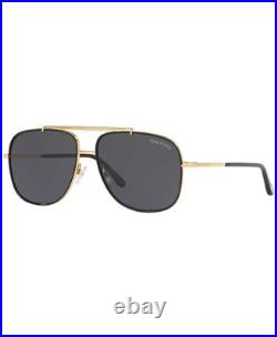 Tom Ford Benton Grey Pilot Unisex Sunglasses FT0693 30A 58 FT0693 30A 58