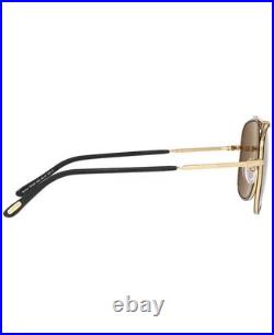 Tom Ford Benton Grey Pilot Unisex Sunglasses FT0693 30A 58 FT0693 30A 58