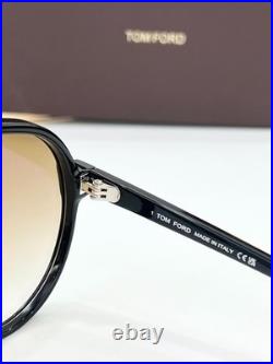 Tom Ford Bertrand FT1061 Designer Black Gradient Sunglasses 64-13-140