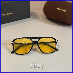Tom Ford Black Frame Brown Lens Sunglasses 6018-140