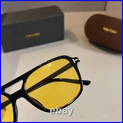 Tom Ford Black Frame Brown Lens Sunglasses 6018-140