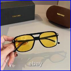 Tom Ford Black Frame Brown Lens Sunglasses 6018-140