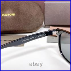 Tom Ford Black Frame Gray Lens Sunglasses 56 19-145