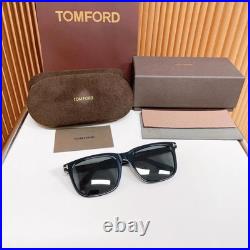 Tom Ford Black Frame Gray Lens Sunglasses 56 19-145