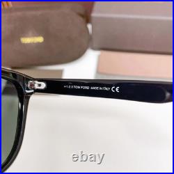 Tom Ford Black Frame Gray Lens Sunglasses 56 19-145