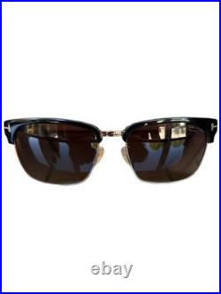 Tom Ford Black & Silver River Polarized Sunglasses TF367