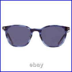 Tom Ford Blue Square Men's Sunglasses FT0956-D 90V 52 FT0956-D 90V 52