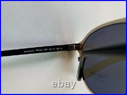 Tom Ford Bradburry Tf525 28a Gold/black Aviator Unisex Sunglasses Made In Italy