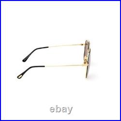 Tom Ford Brady TF1018 30A Gold Aviator Plastic Sunglasses Frame 60-11-145