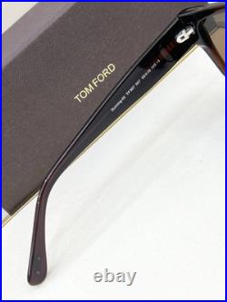Tom Ford Bright Brown Square Frame Sunglasses 55 19-145