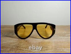 Tom Ford Bronson Sunglass TF1044 Black/Yellow 60-12-140mm New