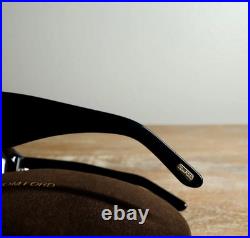 Tom Ford Bronson Sunglass TF1044 Black/Yellow 60-12-140mm New