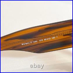 Tom Ford Bronson TF 1044 Shiny Brown Unisex Sunglasses 60 12-140