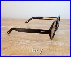 Tom Ford Bronson TF1225 Oversized Aviator Sunglasses 59mm Black/Brown Lens