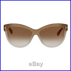 Tom Ford Brown Gradient Cat Eye Ladies Sunglasses FT 0430 59G FT 0430 59G
