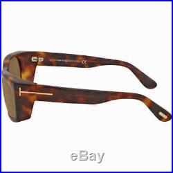 Tom Ford Brown Rectangular Sunglasses FT0440 53J FT0440 53J