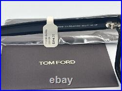 Tom Ford Buckley-02 145mm Black Acetate Frame Brown Polarized Lens, Men's