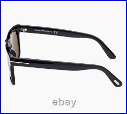 Tom Ford Buckley Black with Brown Polarized Lens, Men's Sunglasses (FT0906 01H)