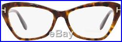 Tom Ford Butterfly Eyeglasses TF5376 052 Size 54mm Vintage Havana/Gold FT5376