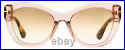 Tom Ford Butterfly Sunglasses TF940 Cara 72G Pink 56mm FT0940
