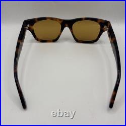 Tom Ford CAINE-02 FT1280 Blonde Havana/Brown (53E) Sunglasses Flawless