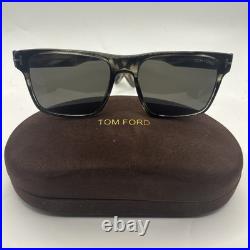 Tom Ford CALDER FT1205 Black Havana/Grey (56A) Sunglasses