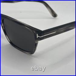 Tom Ford CALDER FT1205 Black Havana/Grey (56A) Sunglasses
