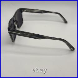 Tom Ford CALDER FT1205 Black Havana/Grey (56A) Sunglasses
