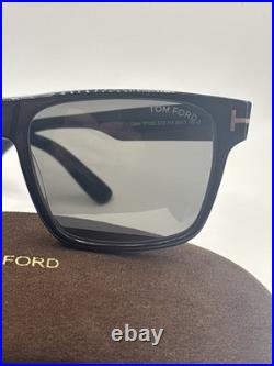 Tom Ford CALDER FT1205 Black/Smoke (01A) Sunglasses Authentic Brand New With Cas