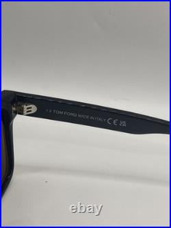 Tom Ford CALDER FT1205 Black/Smoke (01A) Sunglasses Authentic Brand New With Cas