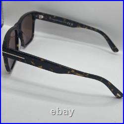 Tom Ford CALDER FT1205 Dark Havana/Brown (52E) Sunglasses Brand New Authentic